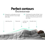 Giselle Weighted Blanket 7KG Deep Relax - Home & Garden > Bedding