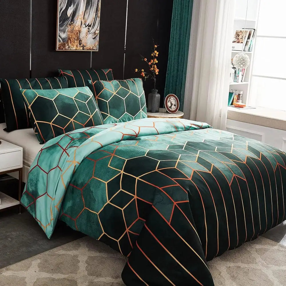 Giverny Quilt Cover Set - King Size - Home & Garden > Bedding