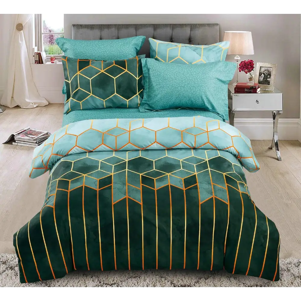 Giverny Quilt Cover Set - Super King Size - Home & Garden > Bedding