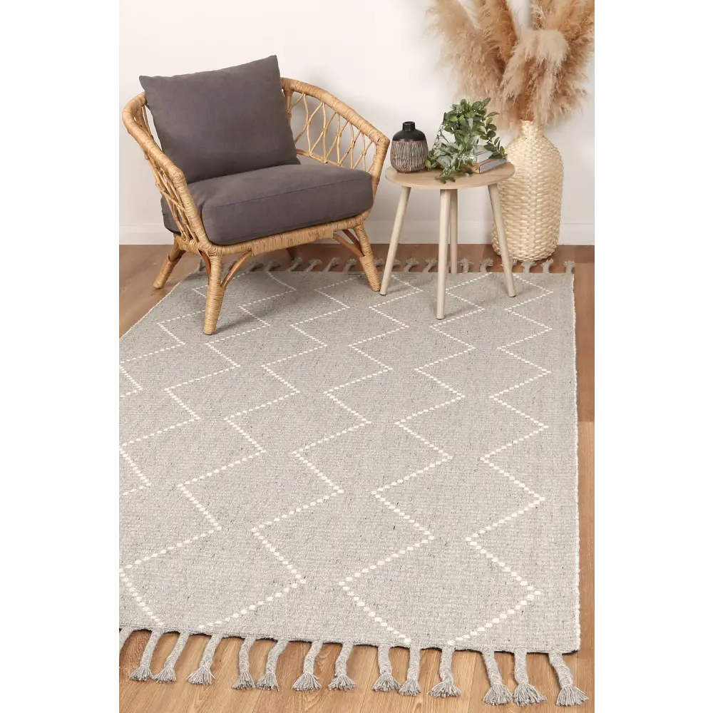 Goa D2 - GREY 200x290 - Home & Garden > Rugs
