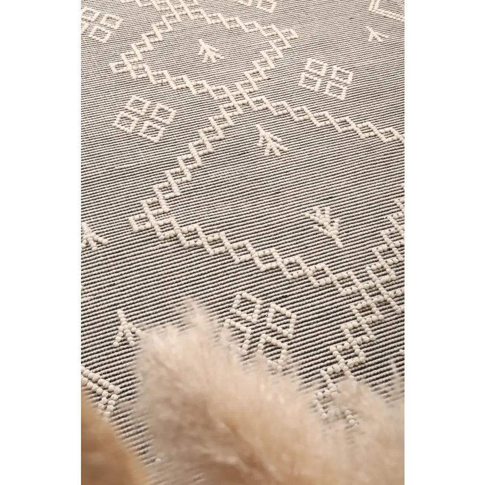 Goa D5- CREAM (No Tassel) 240x330 - Home & Garden > Rugs