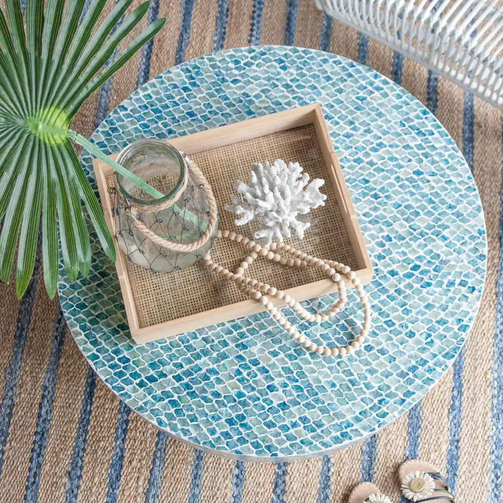GOA SHELL COFFEE TABLE - Furniture > Living Room > Coffee Tables