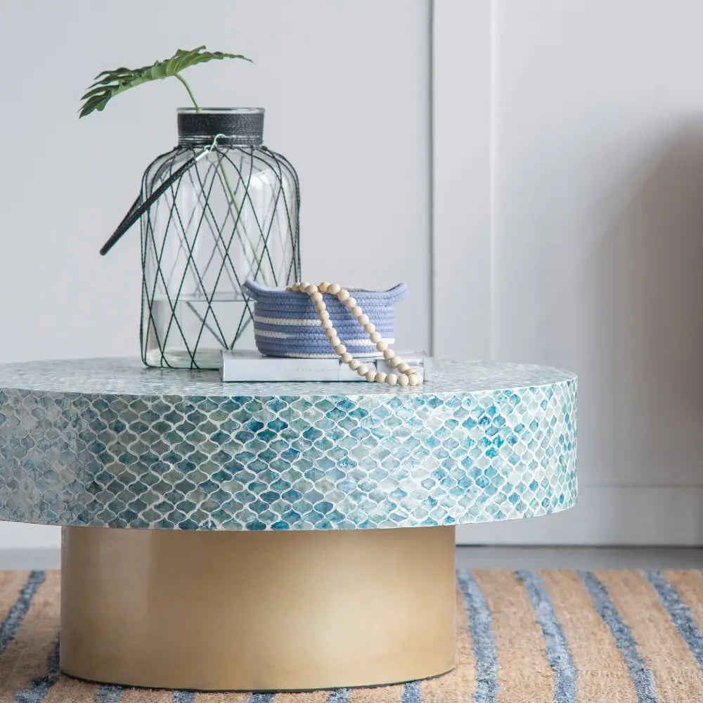 GOA SHELL COFFEE TABLE - Furniture > Living Room > Coffee Tables