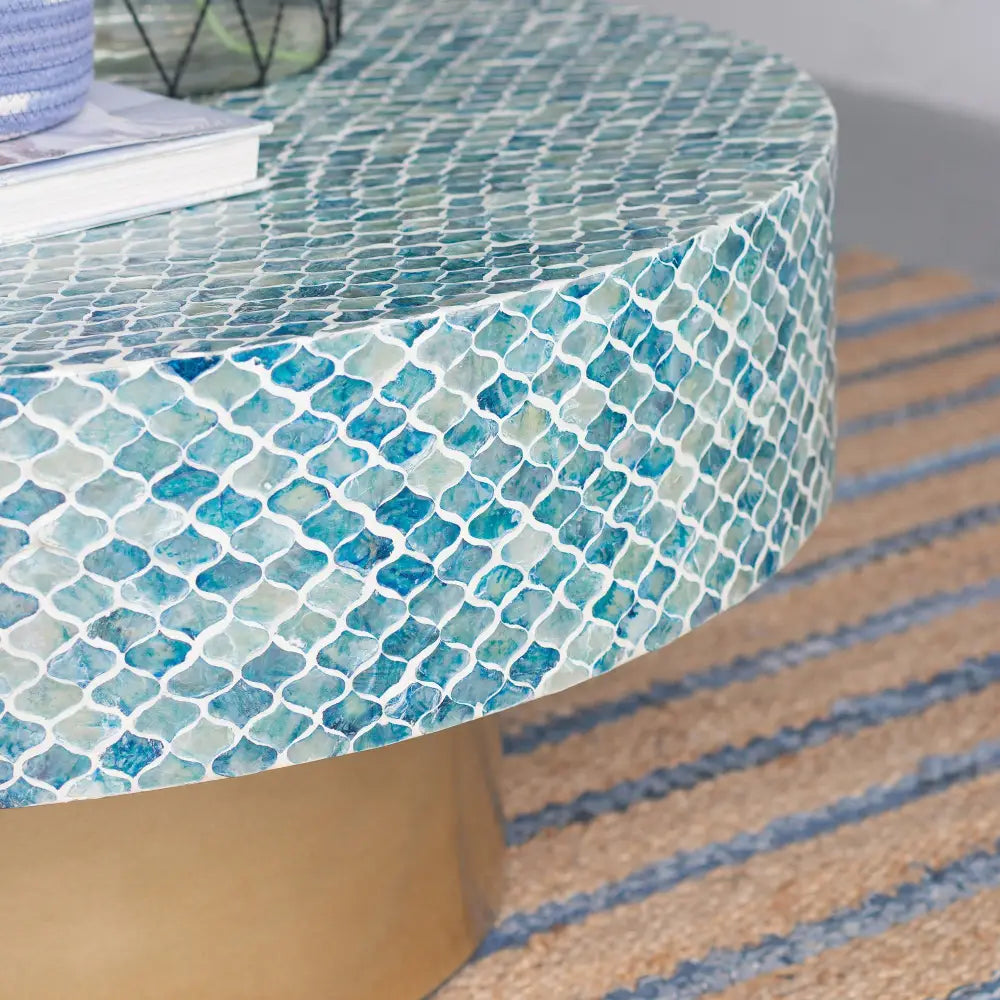 GOA SHELL COFFEE TABLE - Furniture > Living Room > Coffee Tables