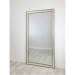 Gold Beaded Framed Mirror - X Large 190cm x 100cm - Home & Garden > Decor