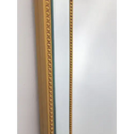 Gold Beaded Framed Mirror - X Large 190cm x 100cm - Home & Garden > Decor