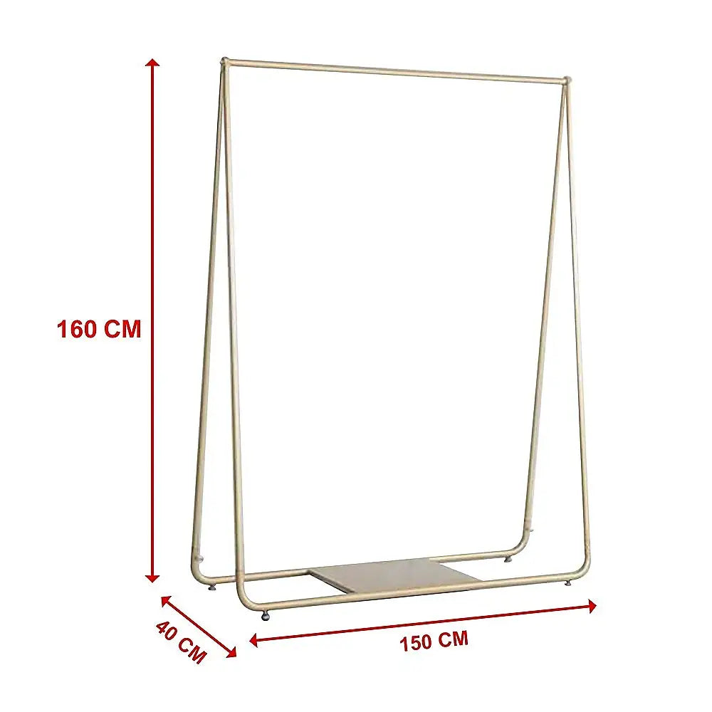 Gold Clothing Retail Shop Commercial Garment Display Rack - Furniture > Office
