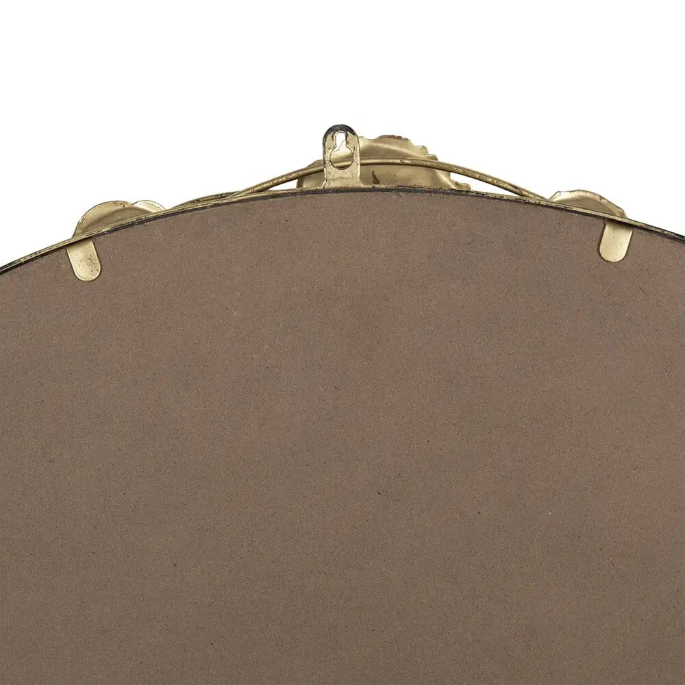 GOLD LEAF DESIGNER WALL MIRROR - Home & Garden > Decor > Mirrors