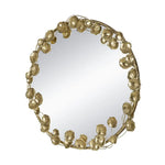 GOLD LEAF DESIGNER WALL MIRROR - Home & Garden > Decor > Mirrors
