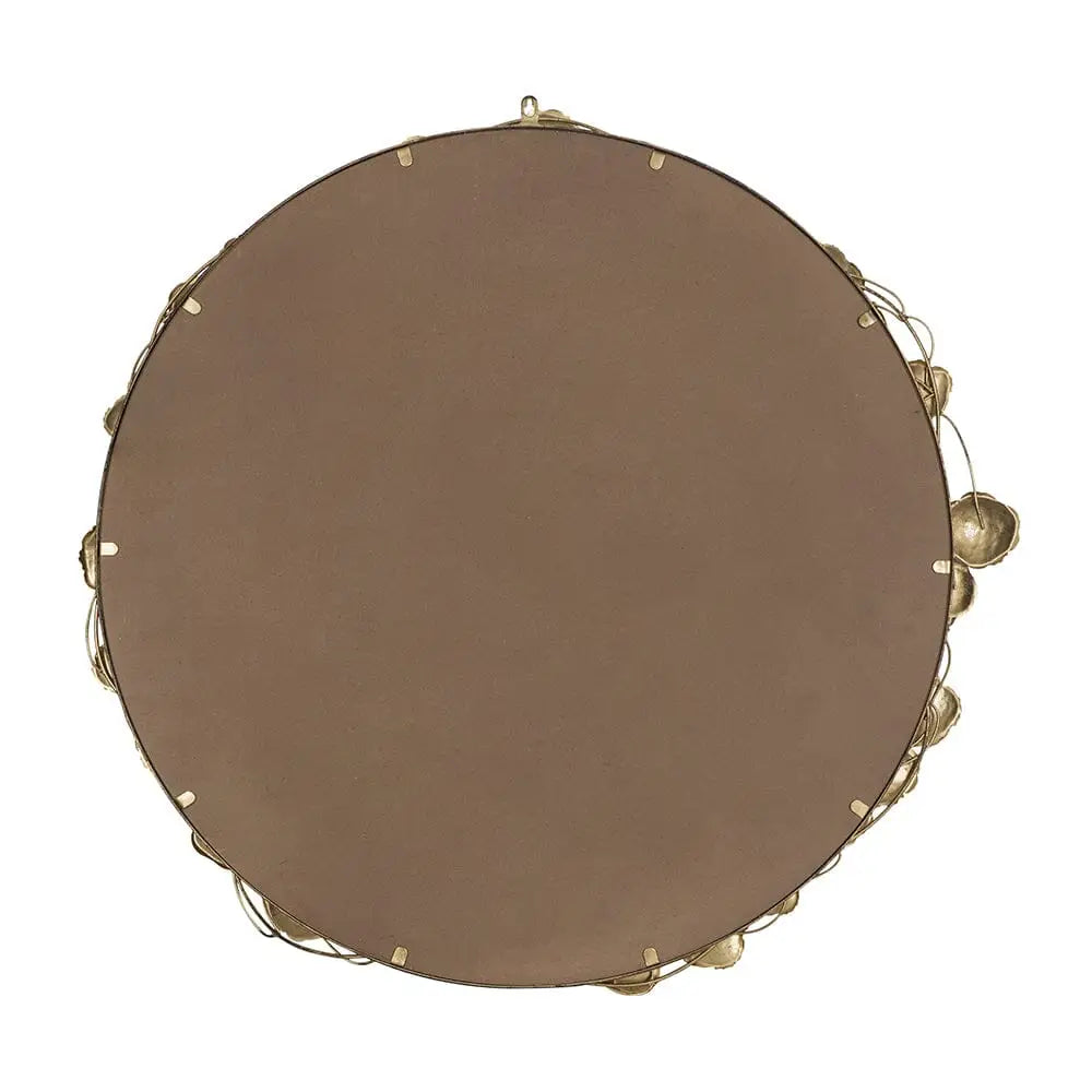 GOLD LEAF DESIGNER WALL MIRROR - Home & Garden > Decor > Mirrors