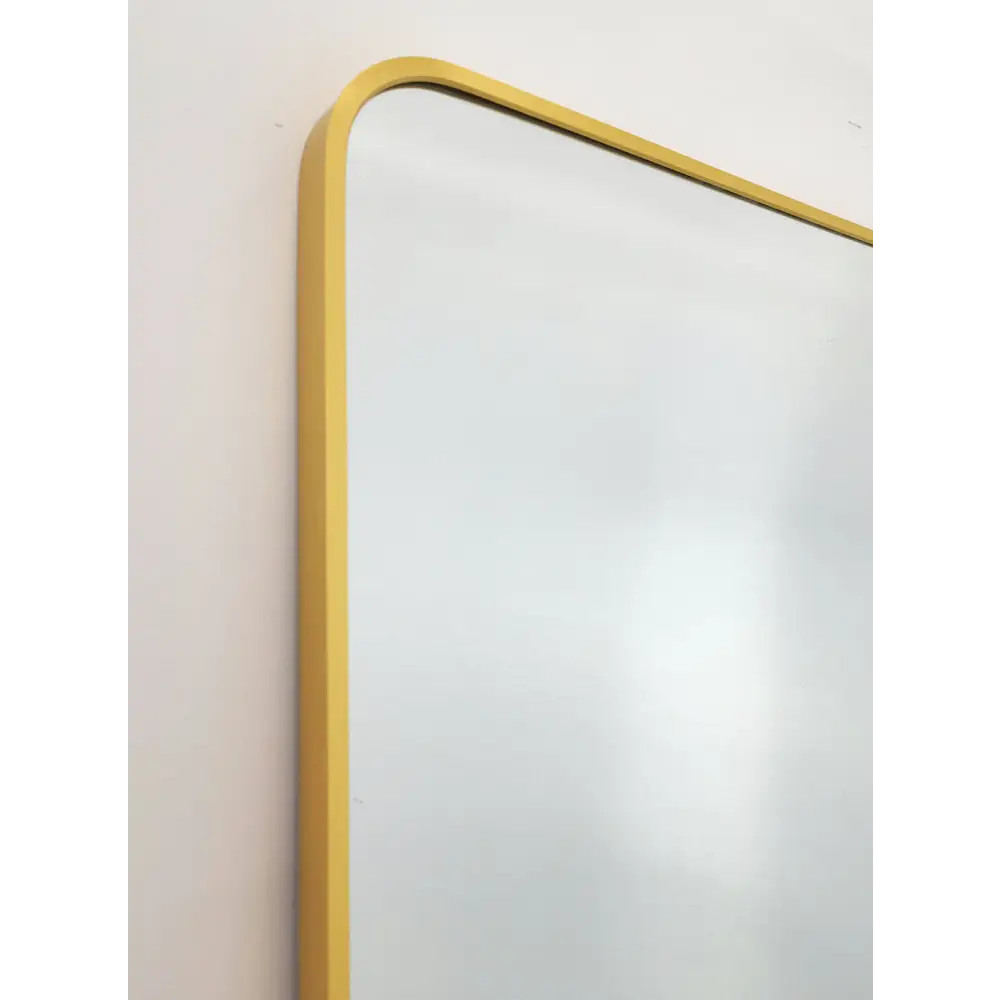 Gold Metal Rectangle Mirror - Medium 80cm x 170cm - Home & Garden > Decor