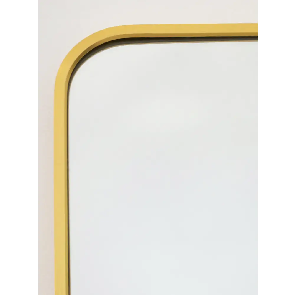 Gold Metal Rectangle Mirror - Medium 80cm x 170cm - Home & Garden > Decor