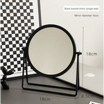 Gold Rotating Tabletop Makeup Mirror - 360º Swivel Vanity Mirror for Bedroom & Desk - Home & Garden > Decor > Mirrors