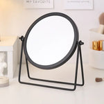 Gold Rotating Tabletop Makeup Mirror - 360º Swivel Vanity Mirror for Bedroom & Desk - Home & Garden > Decor > Mirrors