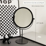 Gold Rotating Tabletop Makeup Mirror - 360º Swivel Vanity Mirror for Bedroom & Desk - Home & Garden > Decor > Mirrors