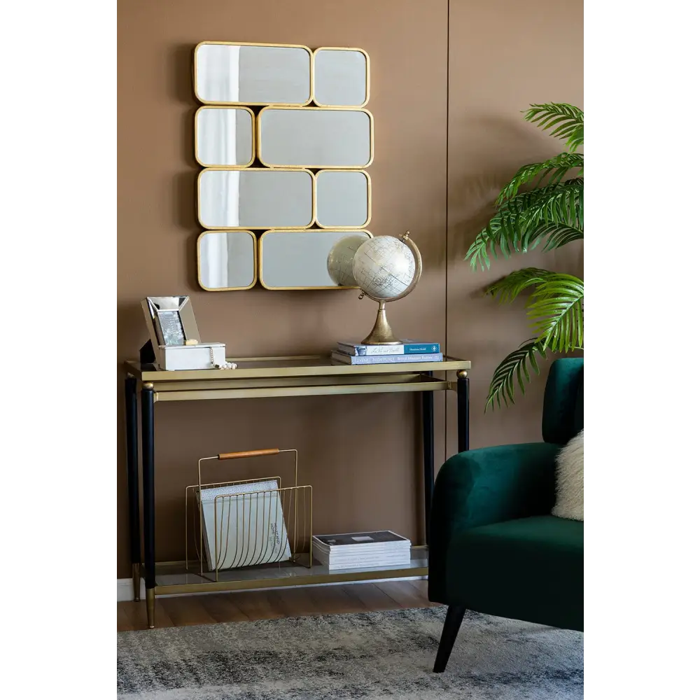 GOLDEN EYE WALL MIRROR - Home & Garden > Decor > Mirrors