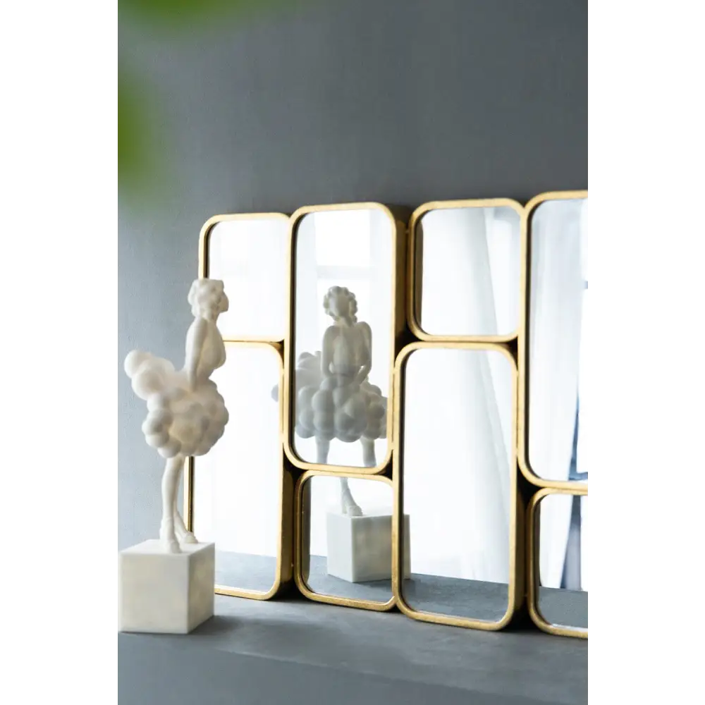 GOLDEN EYE WALL MIRROR - Home & Garden > Decor > Mirrors