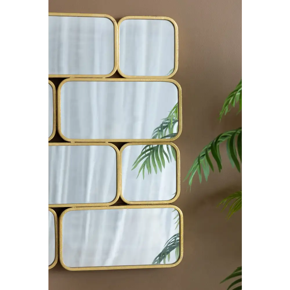 GOLDEN EYE WALL MIRROR - Home & Garden > Decor > Mirrors