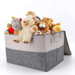 GOMINIMO 2 Pack 29L Foldable Storage Organizers (Gray + Beige) GO-FSCR-102-XHE - Home & Garden > Storage