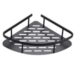 GOMINIMO 2-Pack Corner Shower Caddy with Adhesive and Hooks (Black) - Audio & Video > Musical Instrument & Accessories