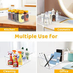 GOMINIMO 2 Pack Storage Bin with Divider GO-STB-103-HLT - Home & Garden > Storage