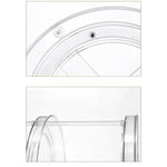 GOMINIMO 2 Tier Turntable Cabinet Organizer (Transparent) GO-TCO-100-BL - Home & Garden > Storage