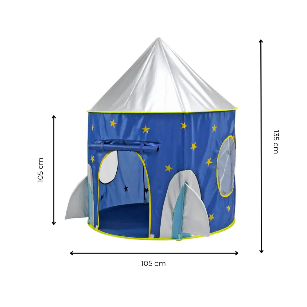 GOMINIMO 3 in 1 Sky Style Kids Play Tent with Carrying Bag (Blue and Yellow) GO-KT-100-LK - Baby & Kids > Kid’s