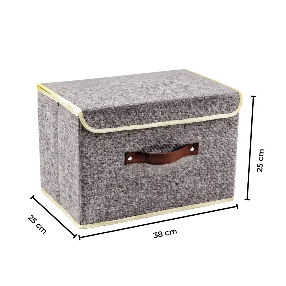 GOMINIMO 3 Pack 24L Foldable Storage Organizers (Gray) GO-FSCR-103-XHE - Home & Garden > Storage
