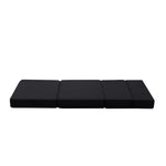 GOMINIMO 4 Fold Folding Mattress Black Air Mesh GO-FM-105-EON - Furniture > Mattresses