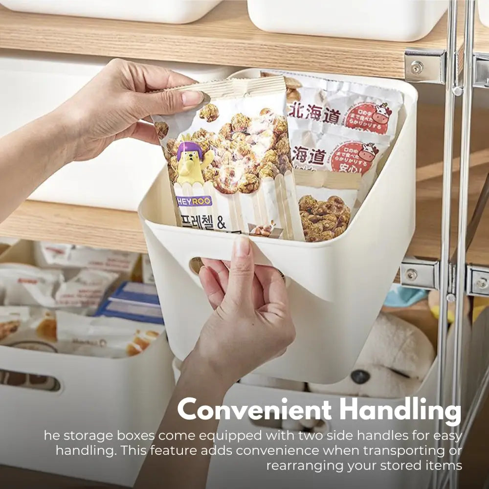 GOMINIMO 6 Pieces Plastic Storage Bins with 4 Lids (Beige)GO-SBI-100-CYP - Home & Garden > Storage