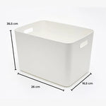 GOMINIMO 6 Pieces Plastic Storage Bins with 4 Lids (Beige)GO-SBI-100-CYP - Home & Garden > Storage