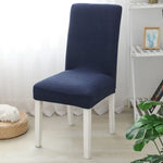 GOMINIMO 6pcs Dining Chair Slipcovers/ Protective Covers (Navy Blue) GO-DCS-107-RDT - Furniture > Dining