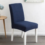 GOMINIMO 6pcs Dining Chair Slipcovers/ Protective Covers (Navy Blue) GO-DCS-107-RDT - Furniture > Dining