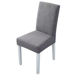 GOMINIMO 6pcs Dining Chair Slipcovers/ Protective Covers (Silver Grey) GO-DCS-100-RDT - Furniture > Dining