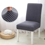 GOMINIMO 6pcs Dining Chair Slipcovers/ Protective Covers (Silver Grey) GO-DCS-100-RDT - Furniture > Dining