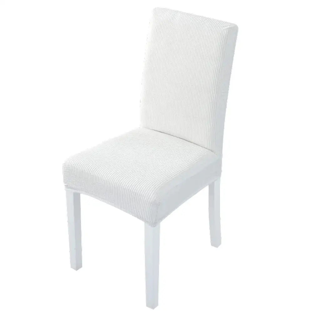 GOMINIMO 6pcs Dining Chair Slipcovers/ Protective Covers (White) GO-DCS-106-RDT - Furniture > Dining