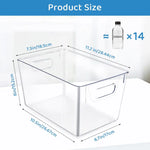 GOMINIMO 8 Pack Storage Bin GO-STB-102-HLT - Home & Garden > Storage