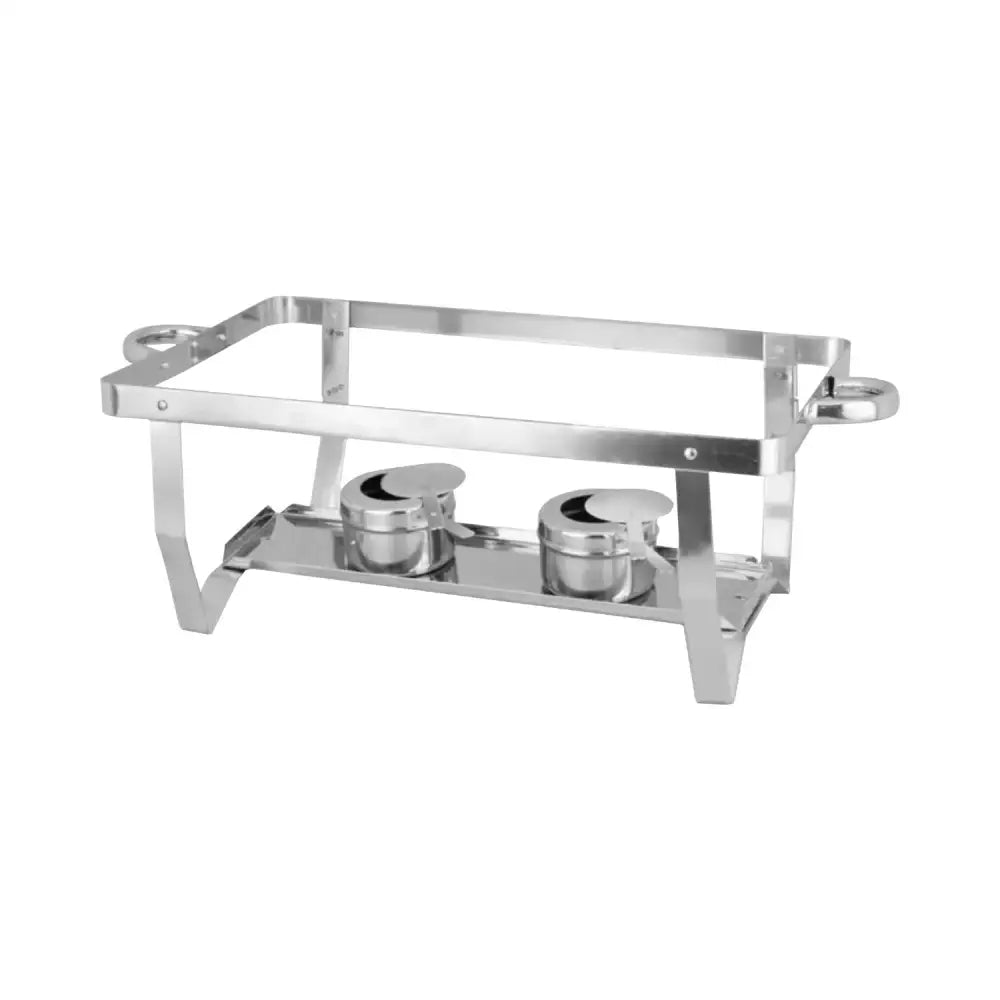 GOMINIMO 9L Chafing Dish Multifunctional Stainless Steel Food Buffet Warmer Pan (3x3L Triple Trays) - Home & Garden >