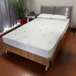 Gominimo Bamboo Jacquard Mattress Protector Double GO-MP-118-TC - Furniture > Mattresses
