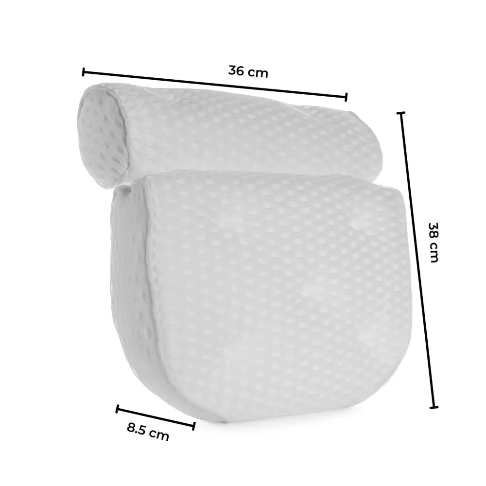 GOMINIMO Bathtub Spa Pillow with 4D Air Mesh and 7 Suction Cups - Home & Garden > Bedding > Pillows