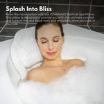 Gominimo Butterfly 4D Mesh Bathtub Pillow Spa 6 Suction Cups Breathable Cushion - Home & Garden > Bedding > Pillows