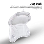Gominimo Butterfly 4D Mesh Bathtub Pillow Spa 6 Suction Cups Breathable Cushion - Home & Garden > Bedding > Pillows