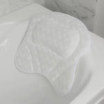 Gominimo Butterfly 4D Mesh Bathtub Pillow Spa 6 Suction Cups Breathable Cushion - Home & Garden > Bedding > Pillows