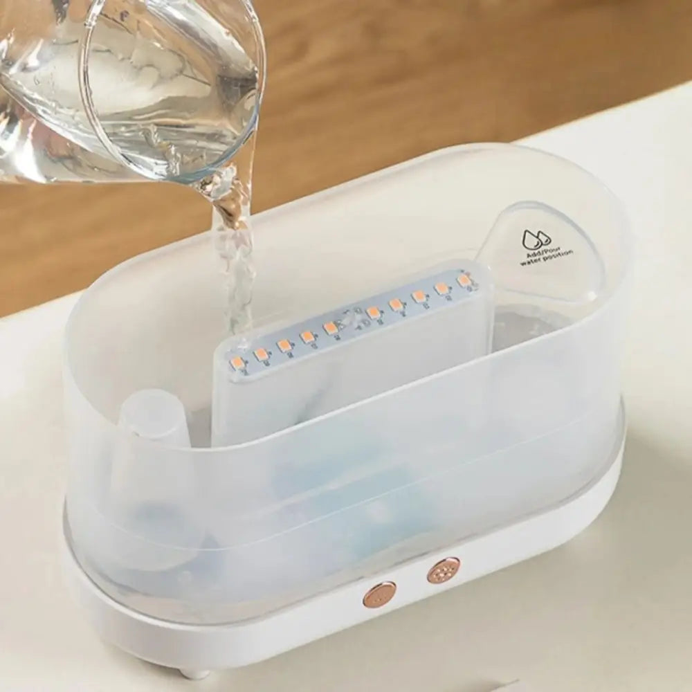 GOMINIMO Flame Humidifier Wind 225ml White GO-AD-104-HGJ - Appliances > Aroma Diffusers & Humidifiers