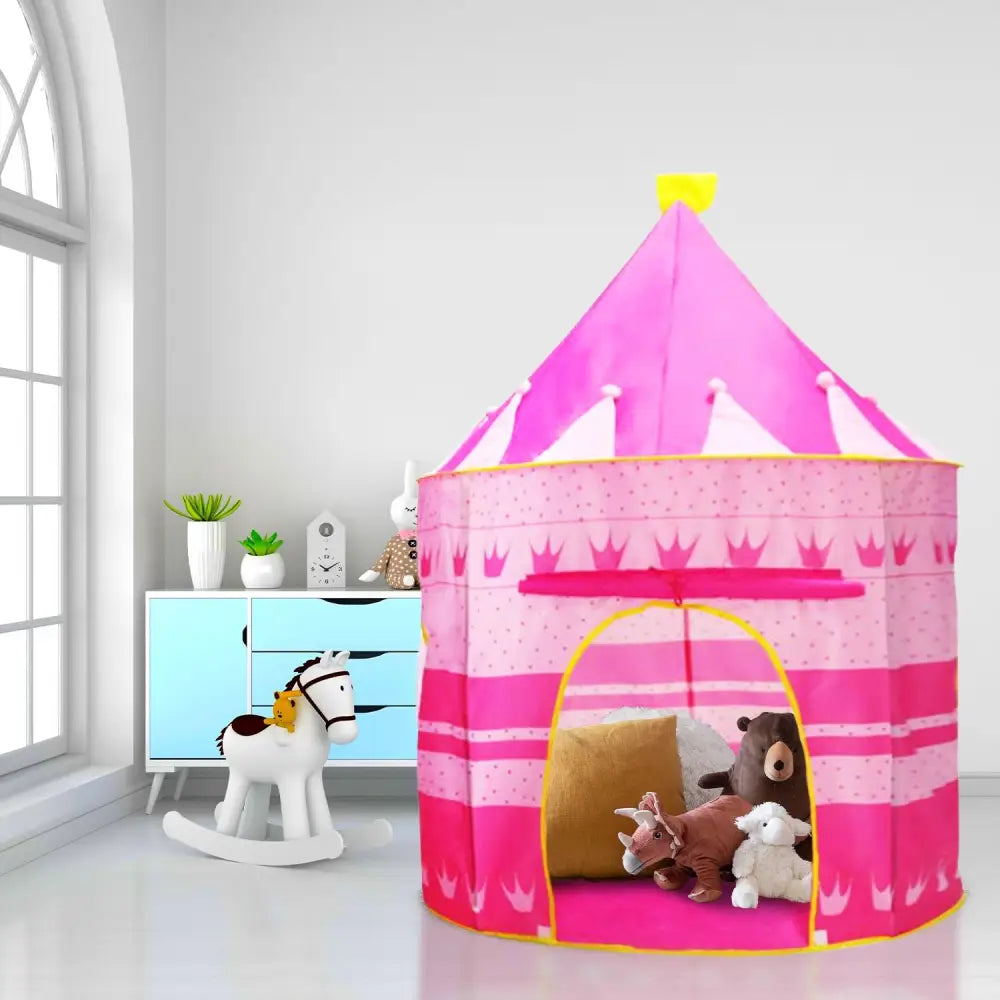 GOMINIMO Kids 12 Crowns Tent (Pink) GO-KT-109-LK - Baby & Kids > Kid’s Furniture