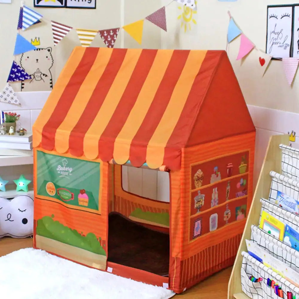GOMINIMO Kids Dessert House Tent (Brown) GO-KT-108-LK - Baby & Kids > Kid’s Furniture