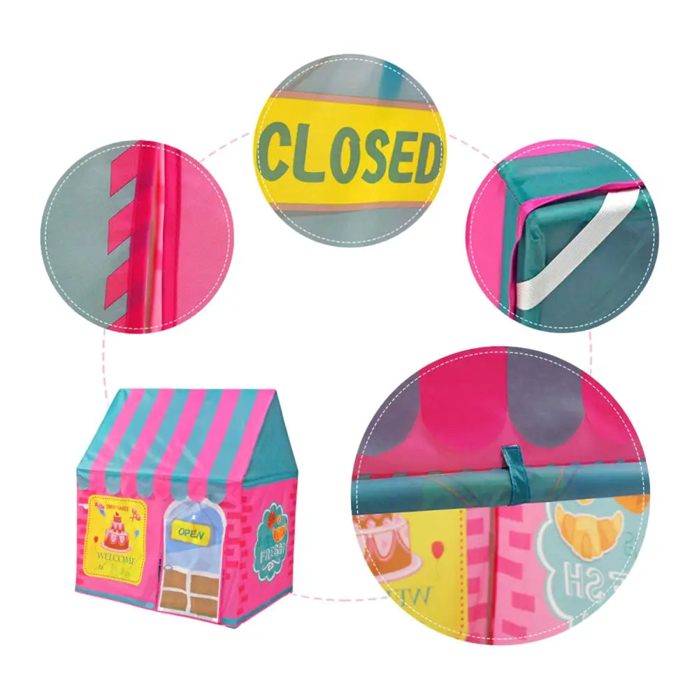 GOMINIMO Kids Dessert House Tent (Pink) GO-KT-107-LK - Baby & Kids > Kid’s Furniture