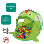 GOMINIMO Kids Dinosaur Pop-up Tent (Green) GO-KT-115-LK - Baby & Kids > Kid’s Furniture
