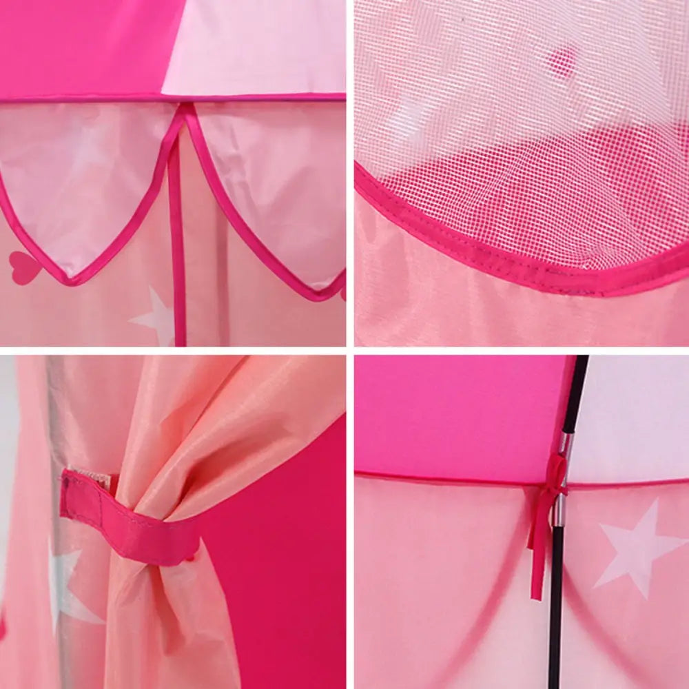GOMINIMO Kids Space Capsule Leaf Tent (Pink) GO-KT-106-LK - Baby & Kids > Kid’s Furniture