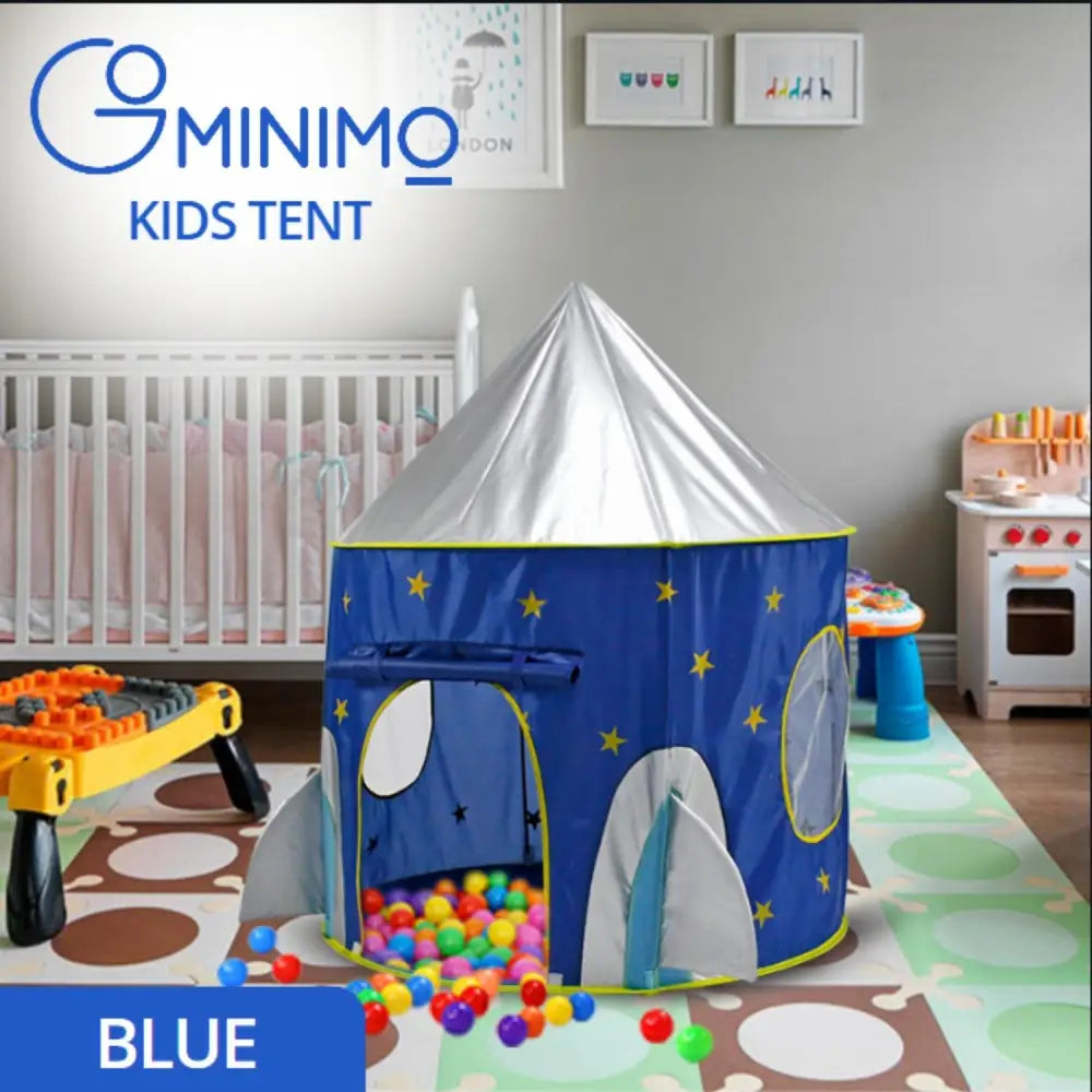 GOMINIMO Kids Space Capsule Tent (Blue) GO-KT-105-LK - Baby & Kids > Kid’s Furniture
